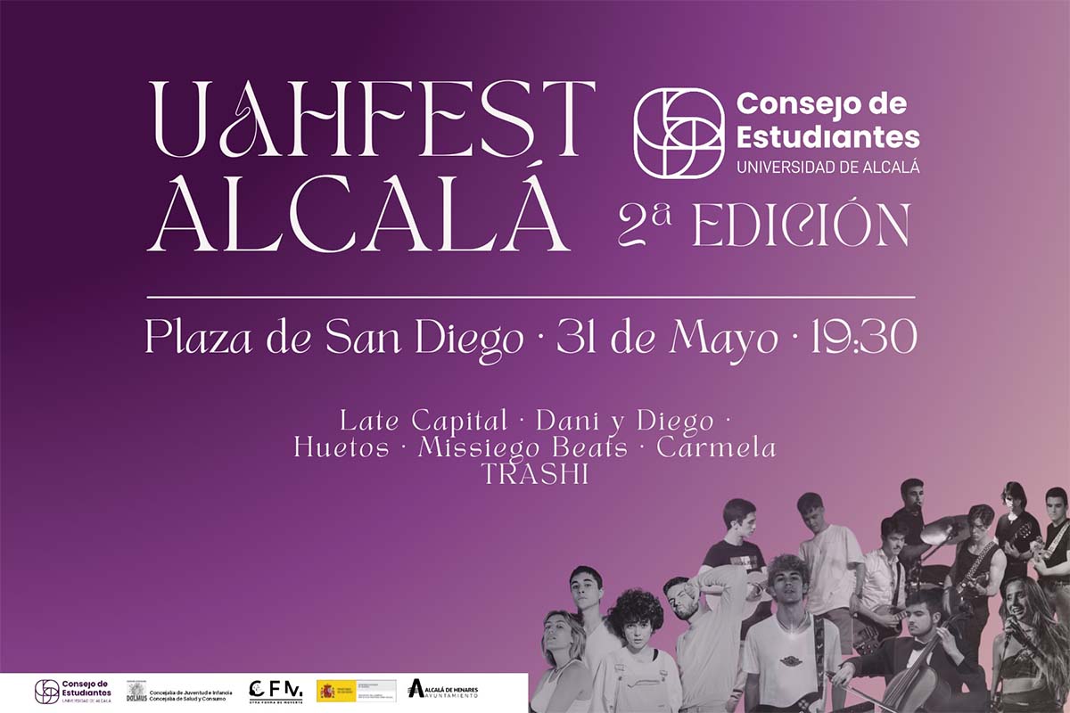 Los estudiantes de la Universidad de Alcalá celebran el final de los primeros exámenes con un festival de música