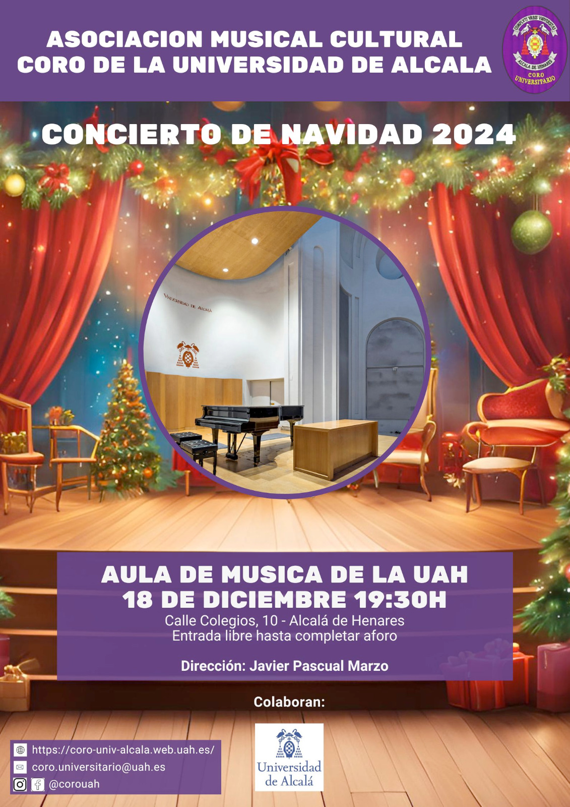 Concierto Navidad Asociacion Coro UAH