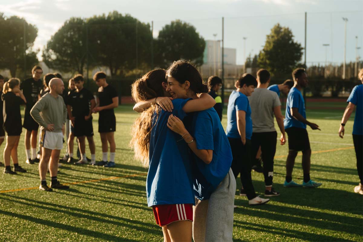 Más de 70 estudiantes de distintas nacionalidades participaron en el International Sports Day event 