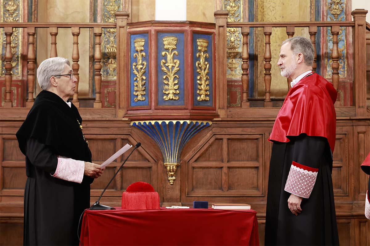 Así fue la ceremonia de investidura de Su Majestad el Rey como Doctor Honoris Causa por la Universidad de Alcalá