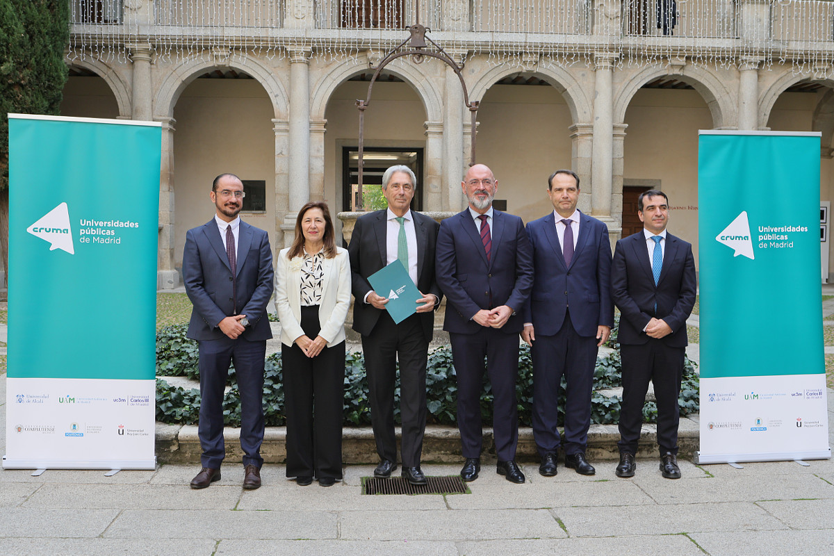 La Conferencia de Rectores de las Universidades Públicas de Madrid (CRUMA) se constituye como asociación