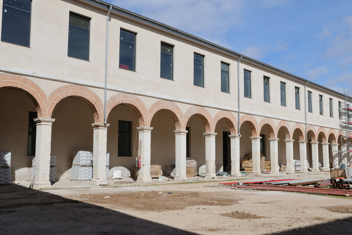 Cada vez más cerca la finalización de la rehabilitación del Cuartel del Príncipe